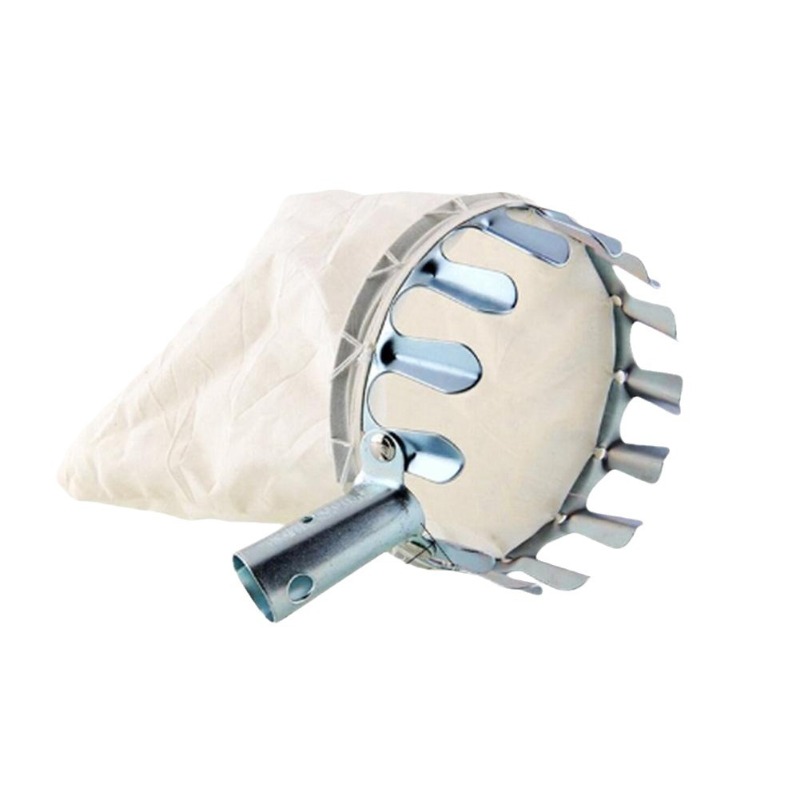 Gardening Tools Basket - หัวตะกร้าเก็บผลไม้โลหะ, อุปกรณ์เก็บผลไม้ 1 ชิ้นสำหรับงานสวน