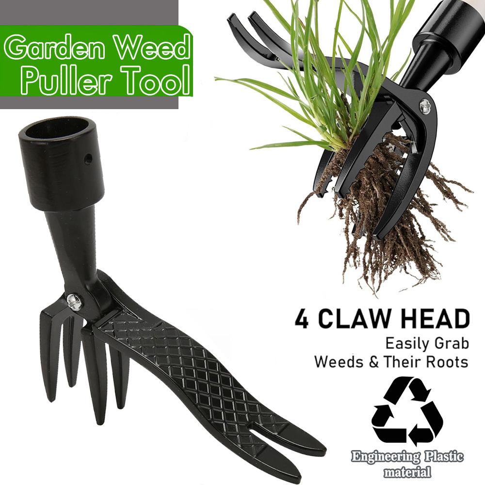 Gardening Tools To Remove Grass - เครื่องมือถอนวัชพืชแบบตั้งพื้น หัวถอนวัชพืชอะลูมิเนียมอัลลอยด์ พร้อมที่เหยียบเท้าสำหรับสวน ใช้ขุดดิน กำจัดรากหญ้า