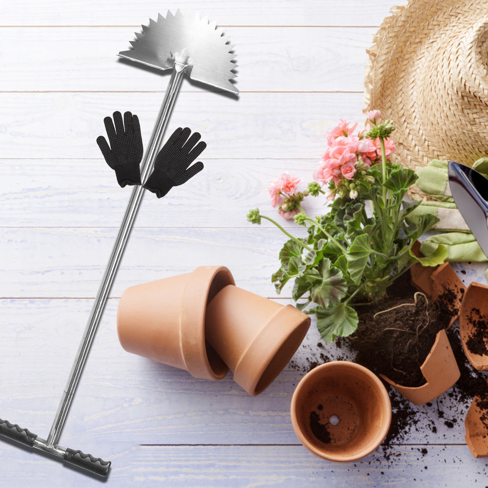 Gardening Tools Edger - เครื่องตัดขอบหญ้าแบบมือถือสำหรับสนามหญ้า สวน ลาน ขอบทางเท้า ทางรถวิ่ง เครื่องมือตัดขอบหญ้าแบบมือถือ
