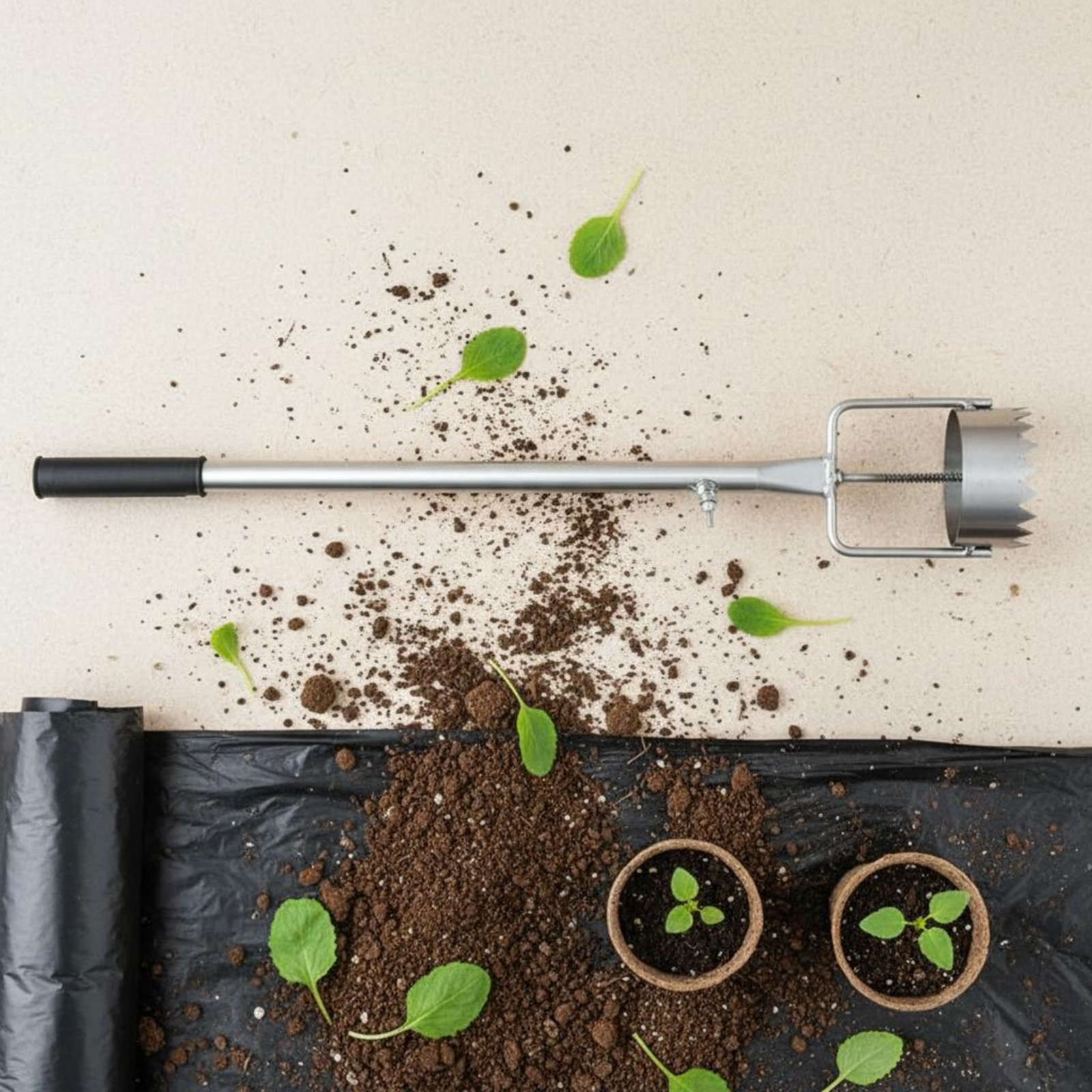 Gardening Tools Australia - เครื่องเจาะฟิล์มพลาสติกสำหรับงานเกษตร 1 ชิ้น ชุดเครื่องมือเจาะฟิล์มเรือนกระจกแบบง่าย สำหรับการบำรุงรักษาเรือนกระจก