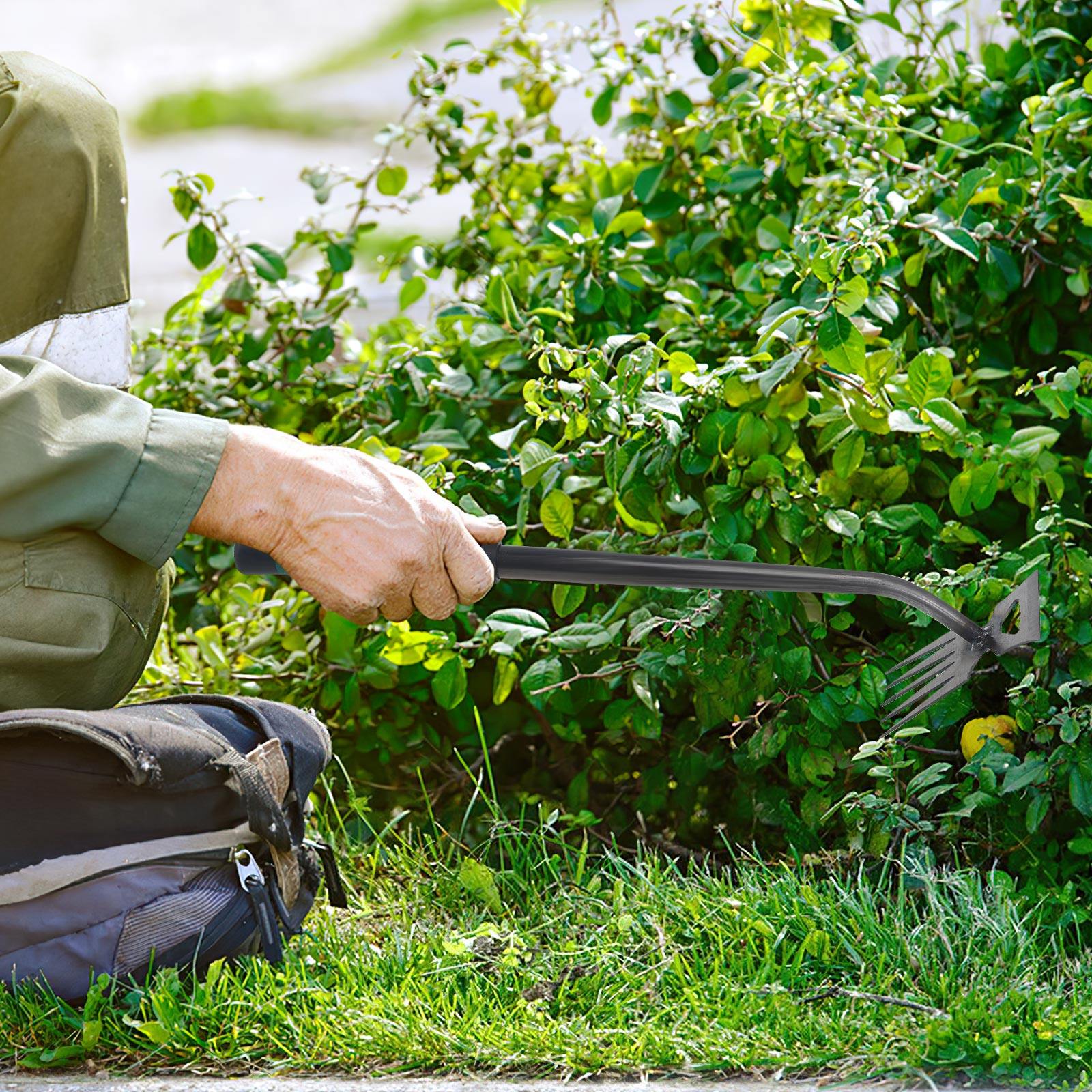 Gardening Tools To Remove Grass - เครื่องมือกำจัดวัชพืช 2 ชิ้น ที่ดึงวัชพืชโลหะสำหรับสวน เครื่องมือกำจัดวัชพืชที่มีประสิทธิภาพ ใช้งานง่าย