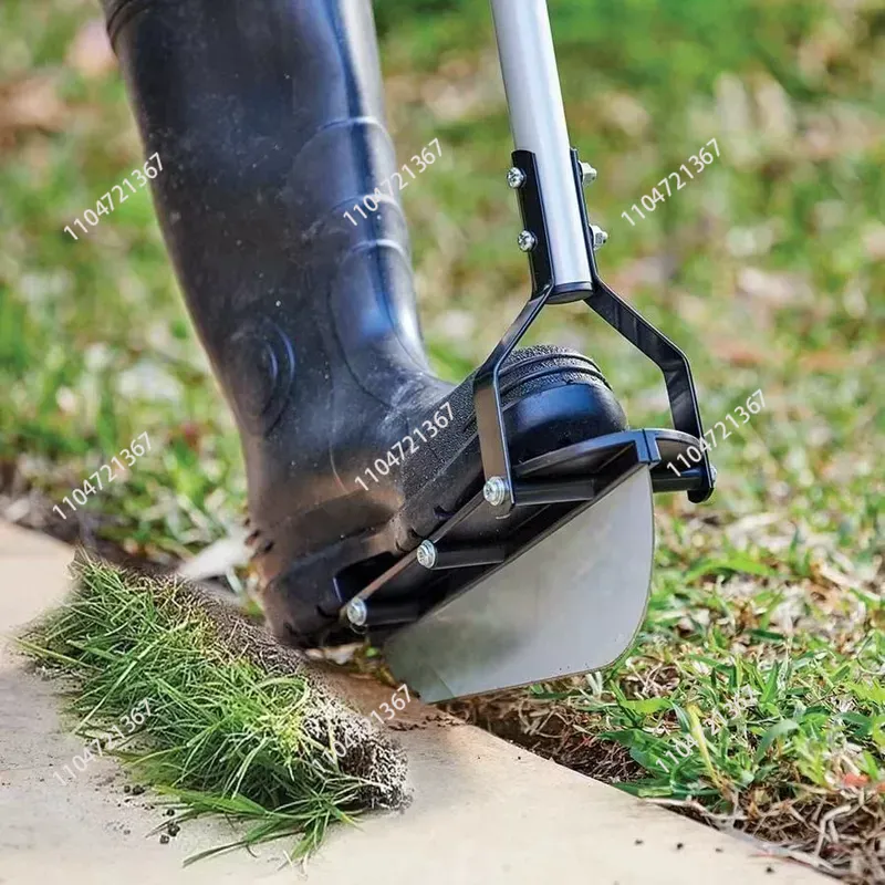 Gardening Tools Edger - เครื่องตัดหญ้าแบบมือถือ สแตนเลส สำหรับตัดขอบสนามหญ้า เครื่องมือทำสวน ตัดหญ้าหนักแน่น ทนทาน