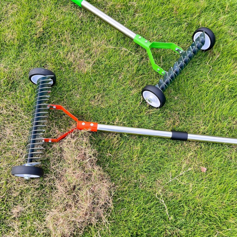 คราดกำจัดวัชพืชแบบมีล้อสำหรับส - Gardening Tools To Remove Grass บทวิจารณ์และราคา