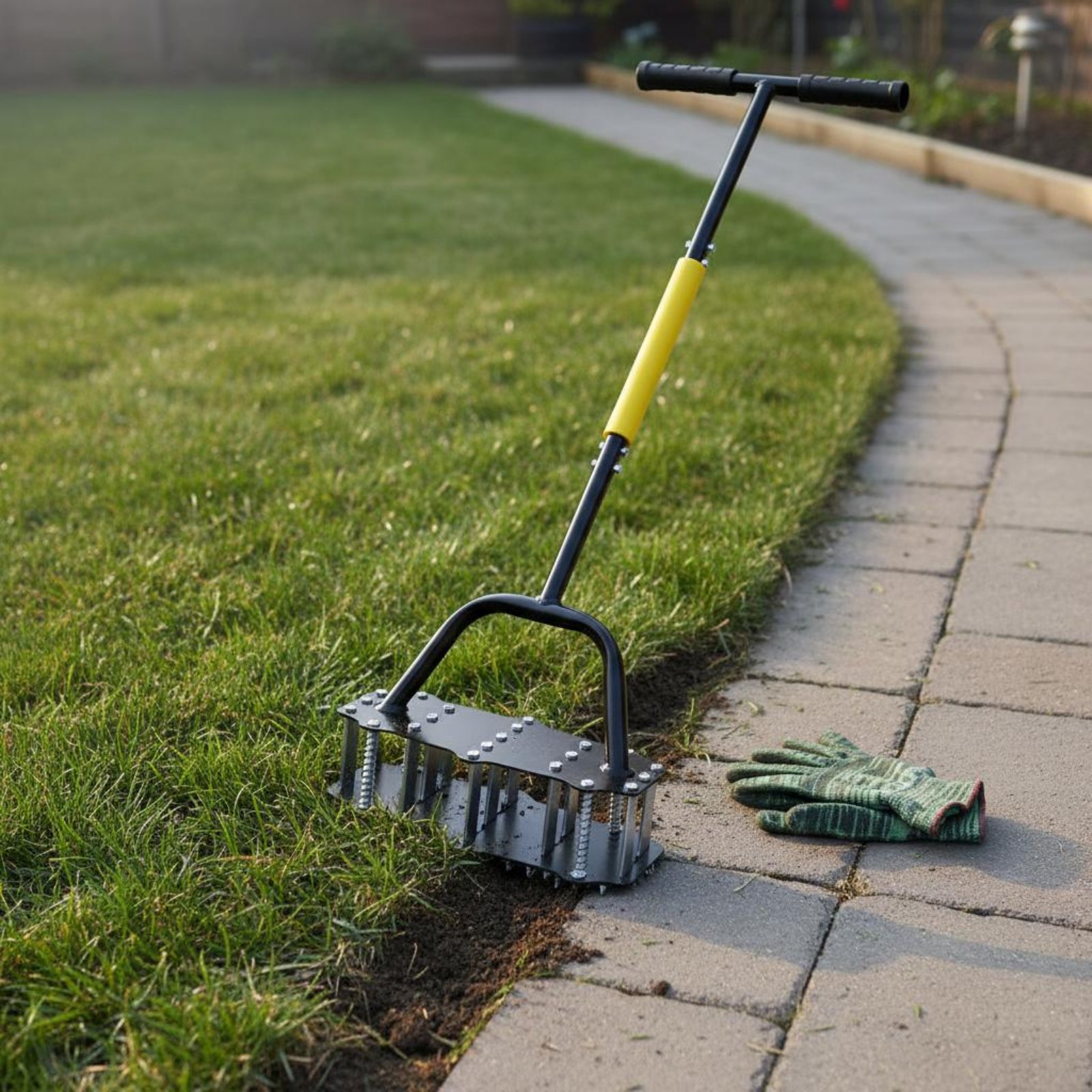 เครื่องตัดขอบสนามหญ้าแบบครึ่งว - Gardening Tools Edger บทวิจารณ์และราคา