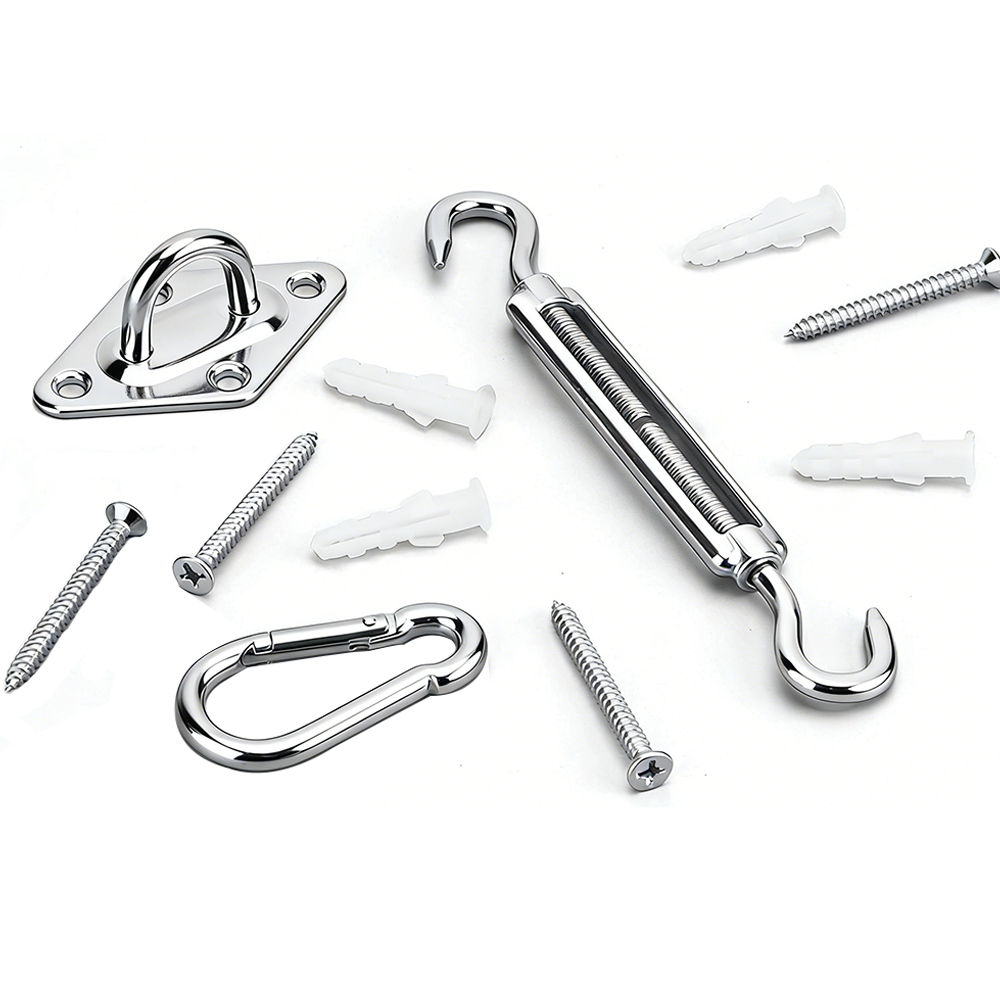 ชุดอุปกรณ์ติดตั้งผ้าบังแดดสแตน - Gardening Tools Australia บทวิจารณ์และราคา