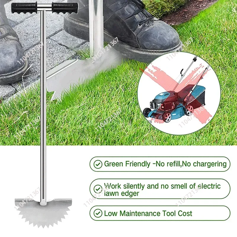 เครื่องตัดหญ้าแบบมือถือ สแตนเล - Gardening Tools Edger บทวิจารณ์และราคา