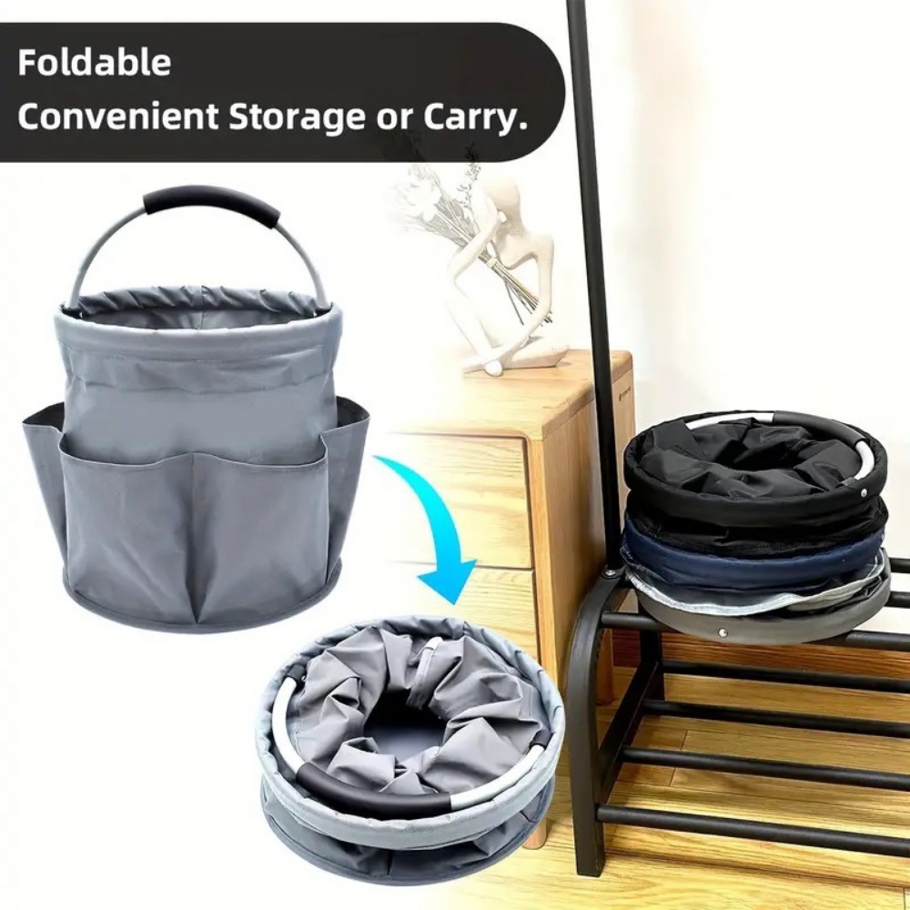 ตะกร้าพับได้แบบพกพาสำหรับกิจกร - Gardening Tools Basket บทวิจารณ์และราคา