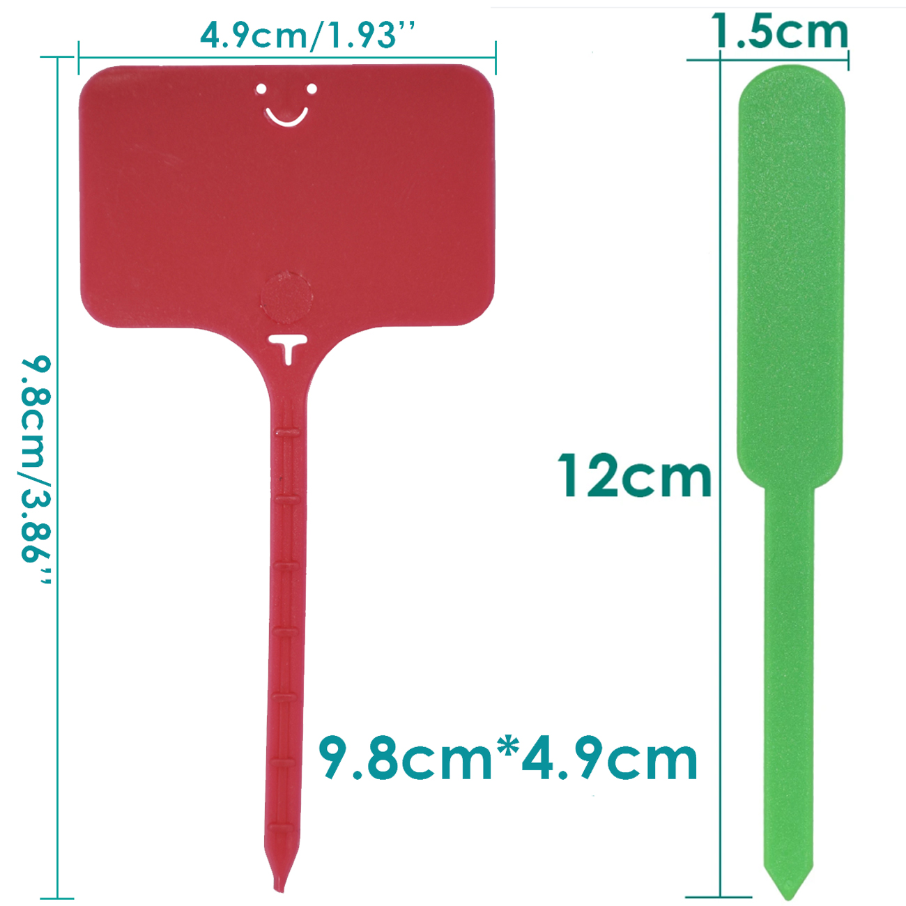 50PCS กันน้ําสวนป้ายพลาสติกหมว - Gardening Tools Labeled บทวิจารณ์และราคา