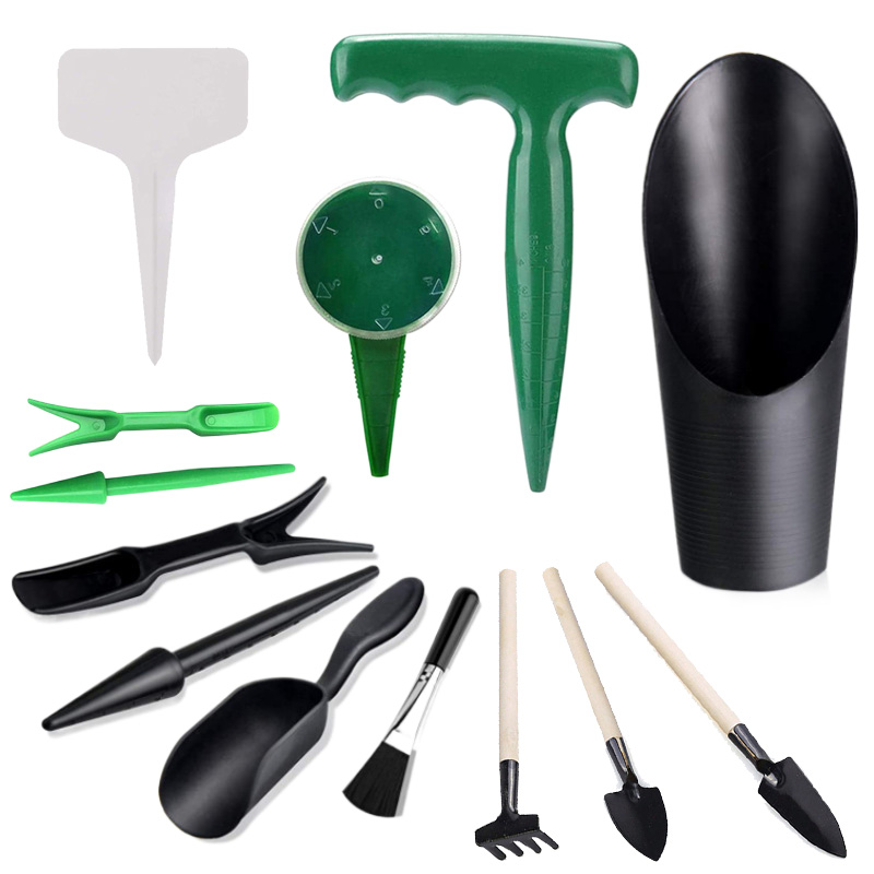 MINI สวนชุดเครื่องมือป้ายพลาสต - Gardening Tools Labeled บทวิจารณ์และราคา